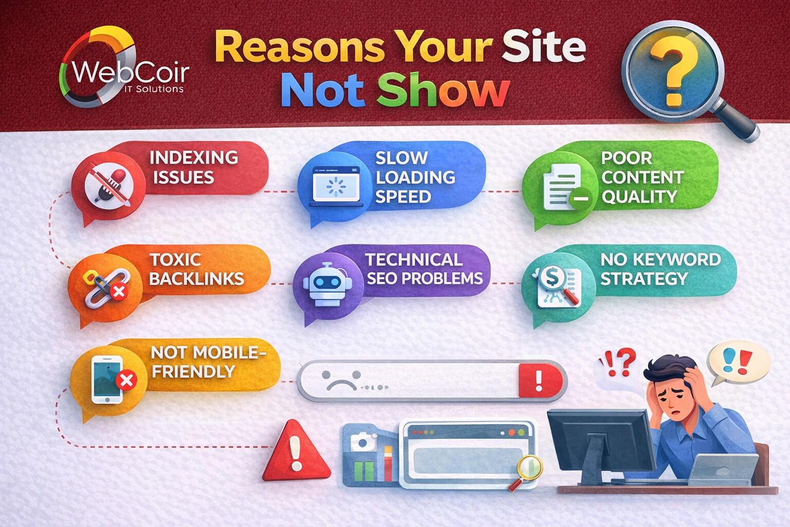 Reasons Your Site Isn’t Showing Up on Google